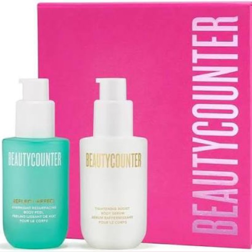 NEW Beauty Counter renew your body Peel & Serum Duo SEALED